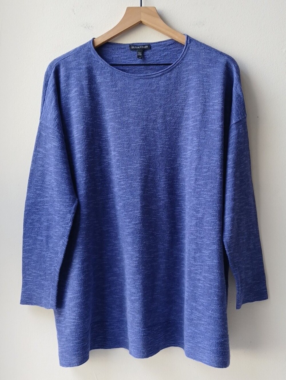 Eileen Fisher Oversized Organic Linen Cotton Top Women's Small